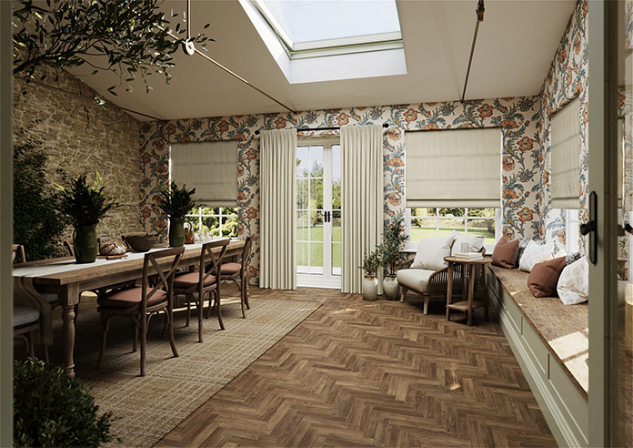 Loxley, Subtle Taupe - Made to Measure Curtains - Image 7